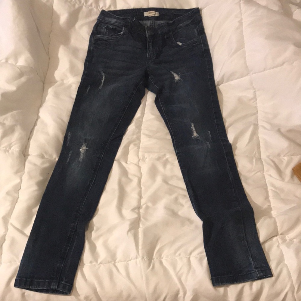 Dark jeans